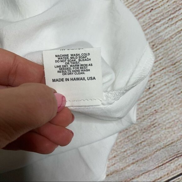 Jam’s World Vintage White Blouse with Open Shoulders Size Large - Picture 4 of 9